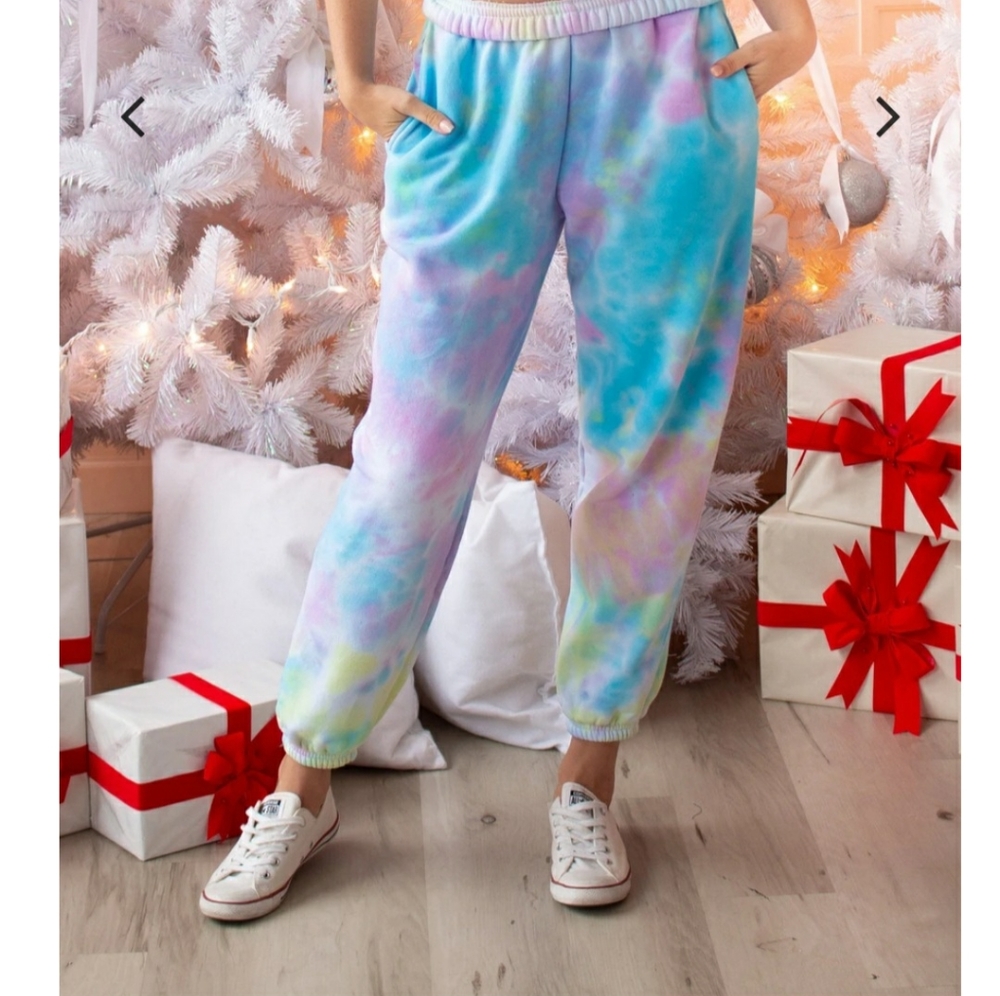 MASHA tye dye sweatpants